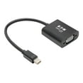 thumbnail image 1 of Tripp Lite 6" Mini DisplayPort 1.2 to VGA Adapter Active 1080p Black mDP to VGA, 1 of 6