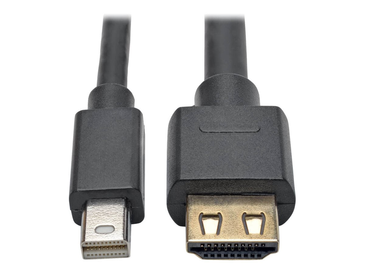 Tripp Lite 15ft Mini DisplayPort to HDMI 2.0 4K x 2K Digital Audio/Video Adapter