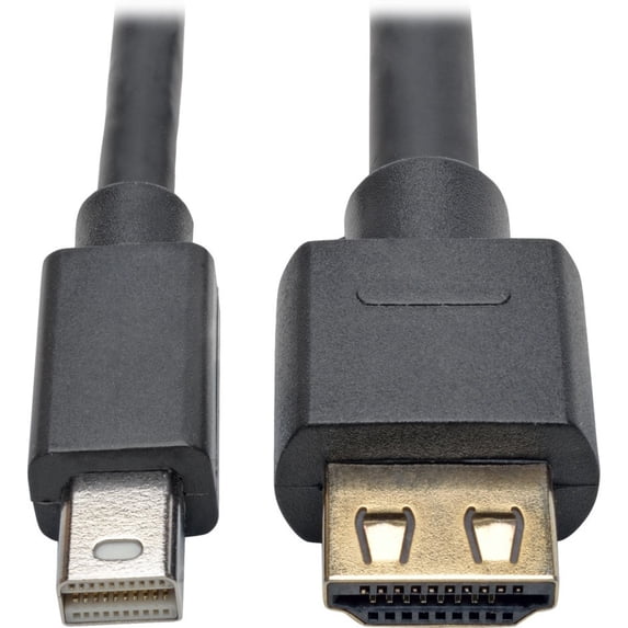 Tripp Lite 15ft Mini DisplayPort to HDMI 2.0 4K x 2K Digital Audio/Video Adapter
