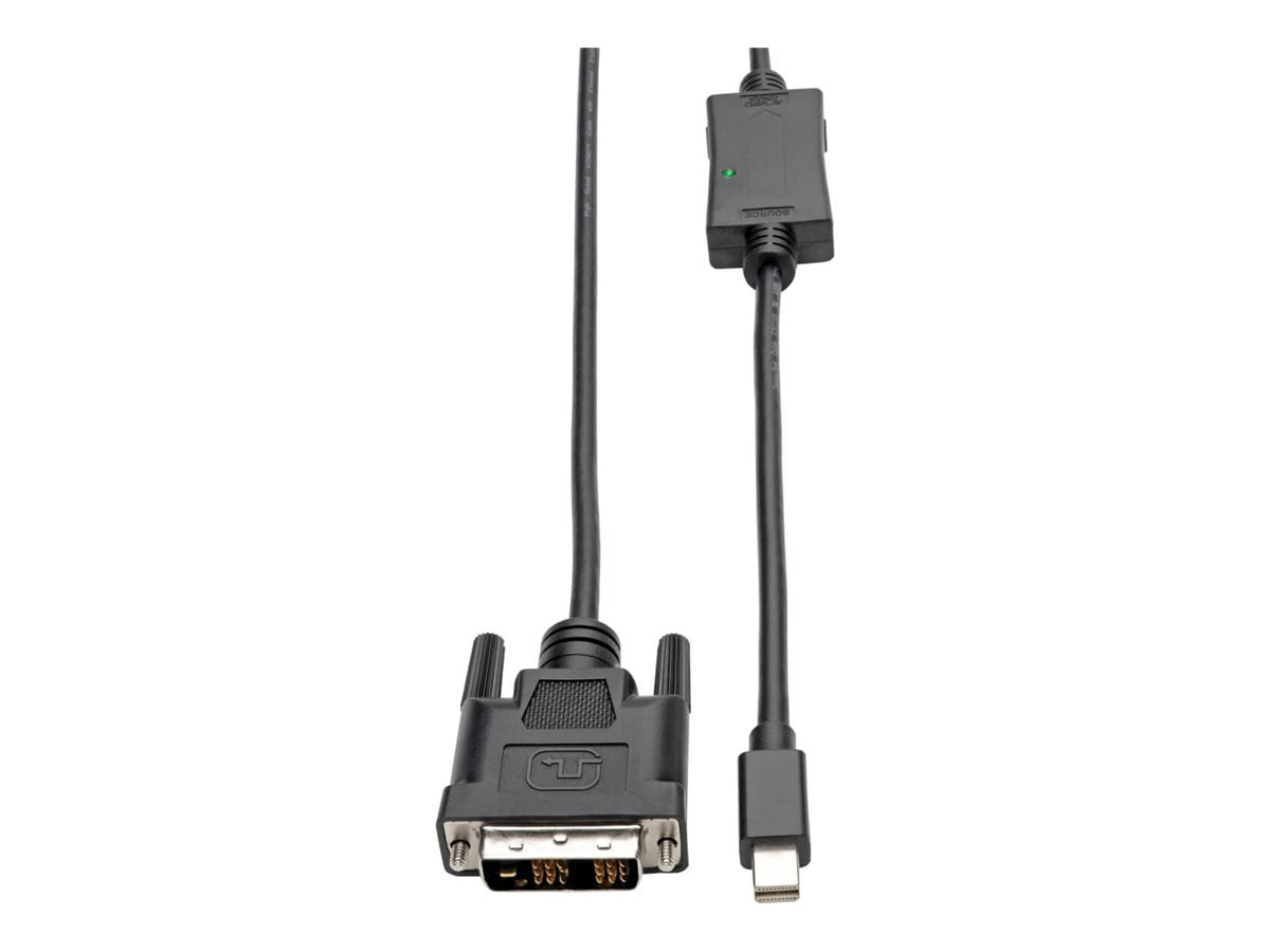 Tripp Lite Mini DisplayPort To DVI Adapter Cable, 10'