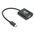 thumbnail image 1 of Tripp Lite Mini DisplayPort to VGA Adapter Active 1080p Black mDP to VGA (P137-06N-VGAB), 1 of 8