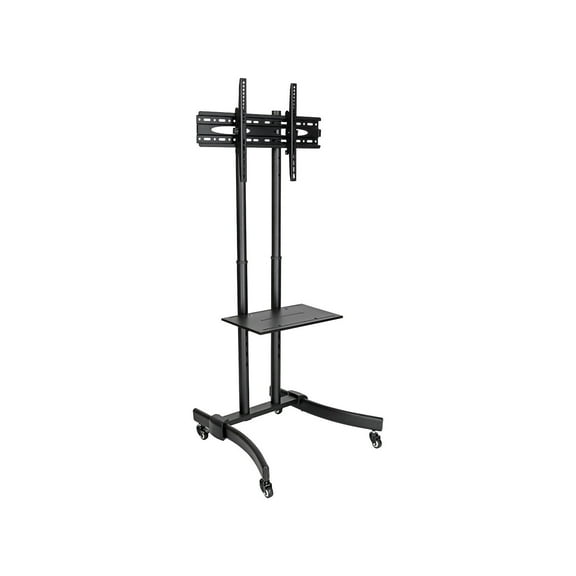 Tripp Lite Mobile Tv Floor Stand Cart Height-adjustable Lcd 37-70" Displays - Cart - For Flat Panel / Notebk / Av Equipment - Aluminum, Steel - Black, Silver - Screen Size: 37"-70"