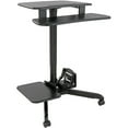 thumbnail image 1 of Tripp Lite Mobile Workstation Standing Desk Rolling Cart Height-Adjustable, 1 of 7
