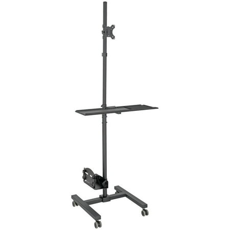 Tripp Lite Mobile Workstation Adjustable 17"-32" Floor Stand Cart DMCS1732S