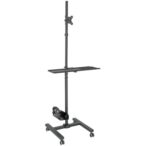Tripp Lite Mobile Workstation Adjustable 17"-32" Floor Stand Cart DMCS1732S