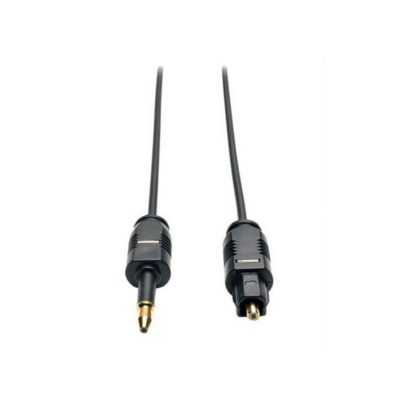 Tripp Lite Model A104-02M 6.6 ft. Ultra Thin Toslink to Mini Toslink Digital Optical SPDIF Audio Cable Male to Male