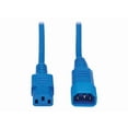 thumbnail image 1 of Eaton Tripp Lite Series PDU Power Cord, C13 to C14 - 10A, 250V, 18 AWG, 2 ft. (0.61 m), Blue - Power extension cable - IEC 60320 C14 to power IEC 60320 C13 - AC 100-250 V - 10 A - 2 ft - blue, 1 of 8