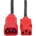 thumbnail image 1 of Tripp Lite Model P004-004-RD 4 ft. 18 AWG Power Cord w/ Red Connectors, 1 of 4