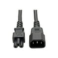 thumbnail image 1 of Tripp Lite Model P014-006 6 ft. 18AWG Power Cord Adapter (C14 to C5), 1 of 4