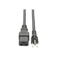 thumbnail image 1 of Tripp Lite Model P034-010 10 ft. IEC-320-C19 to NEMA 5-15P 14AWG Heavy Duty Power Cable, 1 of 3
