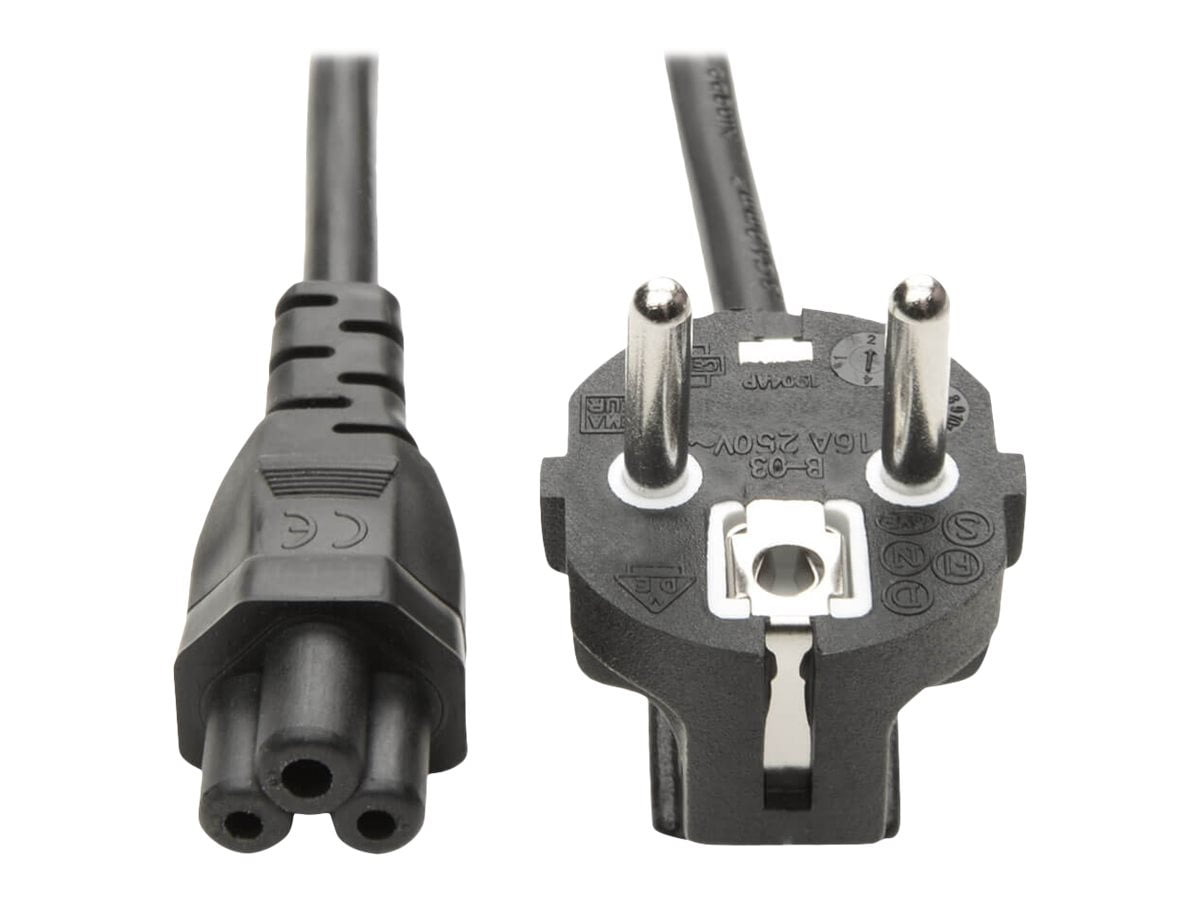 Tripp Lite Model P058-006 6 ft. 6ft C5 To Cee 7/7 Schuko Heavy Cablduty Power Cord