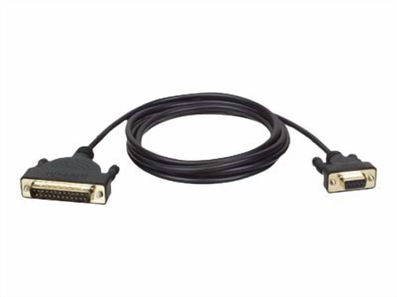 テレビ null StarTech.com 2m Black DB9 RS232 Serial Null Modem Cable F/F