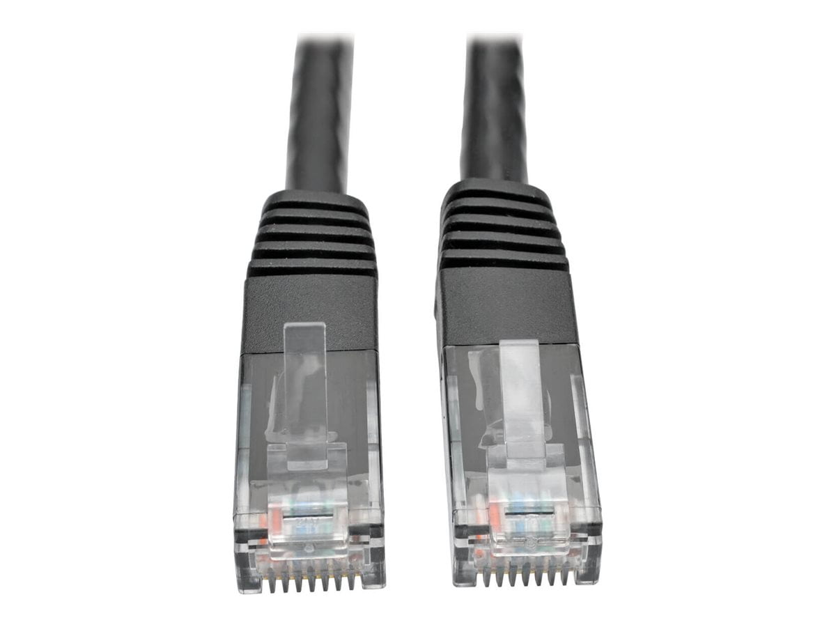 Tripp Lite 5ft Cat6 Gigabit Molded Patch Cable (RJ45 M/M), Black