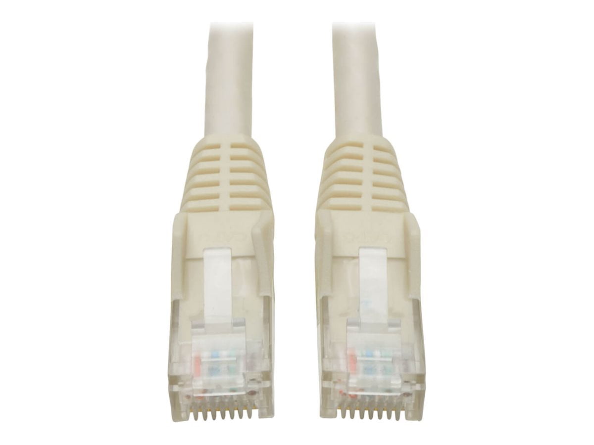 Tripp Lite Cat6 GbE Snagless Molded Patch Cable UTP White RJ45 M/M 4ft