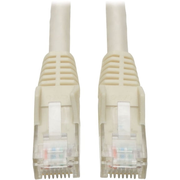 TRIPP LITE N201-050-WH Cat6 Cable,Snagless,Molded,White,50ft G5184335