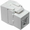 thumbnail image 1 of Tripp Lite N238-001-GY-TF Keystone Jack Cat6a/Cat6/Cat5e, White, TAA, 1 of 6