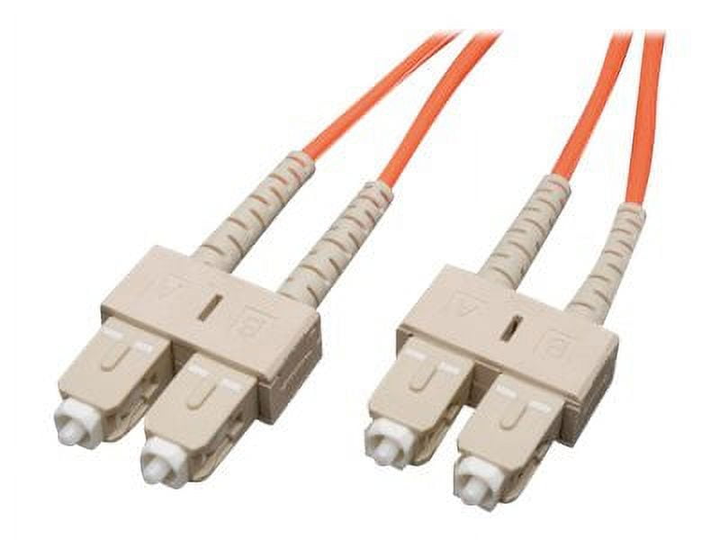 Eaton Tripp Lite Series Duplex Multimode 62.5/125 Fiber Patch Cable SC/SC 0.3M 1 ft.