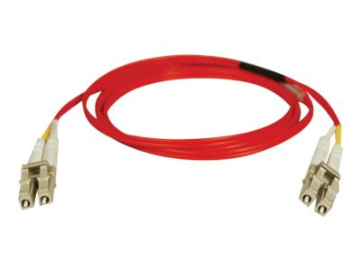 Eaton Tripp Lite Series Duplex Multimode 62.5/125 Fiber Patch Cable LC/LC Red 3M 10 ft.