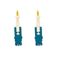 thumbnail image 1 of Tripp Lite N383S-03M 400G Singlemode 9/125 OS2 Fiber Cable, Yellow, 3 m (9.8 ft.), Yellow Jacket, Blue Connector, White Connector, 1 of 5