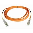 thumbnail image 1 of Eaton Tripp Lite Series Duplex Multimode 50/125 Fiber Patch Cable (LC/LC), 2M (6 ft.) - Patch cable - LC multi-mode (M) to LC multi-mode (M) - 2 m - fiber optic - duplex - 50 / 125 micron - orange, 1 of 2