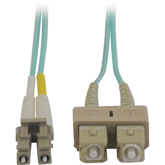 Tripp Lite 2M 10Gb Duplex Multimode 50/125 OM3 LSZH Aqua Fiber Patch Cable