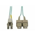 thumbnail image 1 of Tripp Lite 10Gb Duplex Multimode 50/125 OM3 LSZH Fiber Patch Cable, Aqua, 15M, 1 of 2