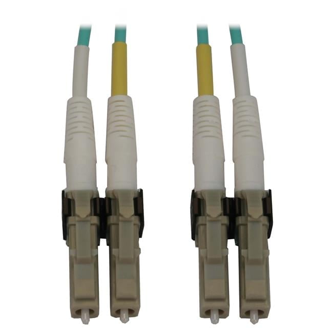 Tripp Lite N820x-05m 5 M 400g Multimode Fiber Optic Cable For Duplex Lc-pc & Male-male