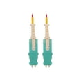 thumbnail image 1 of Tripp Lite N823S-03M-MG 400G Multimode 50/125 OM4 Fiber Cable, Magenta, 3 m (9.8 ft.), Magenta Jacket, Aqua Connector, White Connector, 1 of 5