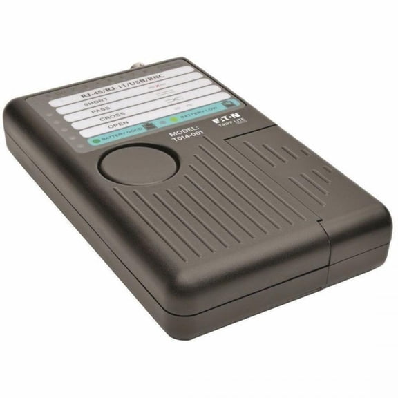Tripp Lite Network Cable Continuity Tester Cat5/cat6/6a Rj11 Rj45 Usb Bnc - Network Tester