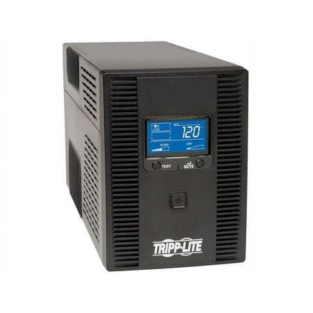 Tripp Lite UPS 1500VA 810W Battery Back Up Tower LCD USB 120V ENERGY STAR V2.0 (OMNI1500LCDT)