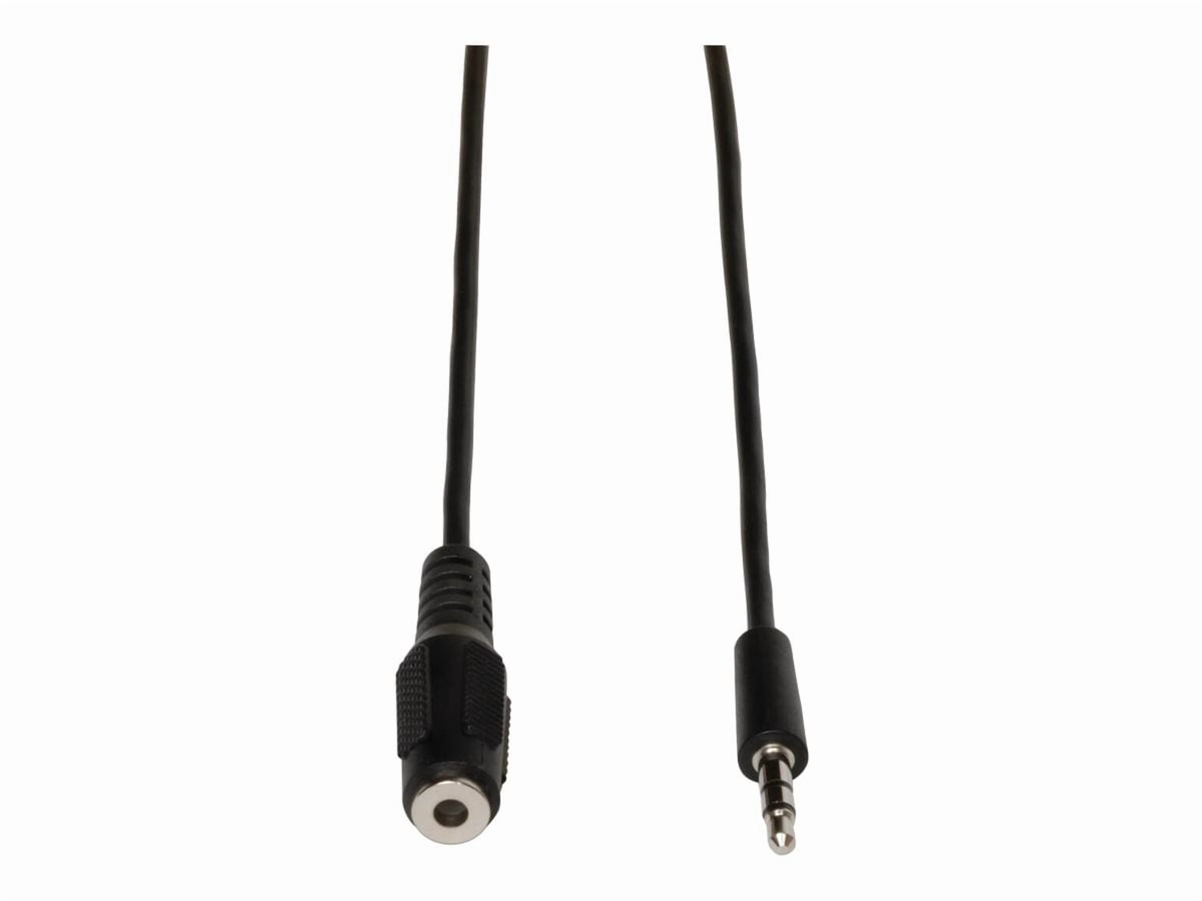Tripp Lite 10ft 3.5mm Mini Stereo Audio Extension Cable for Speakers/Headphones
