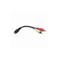 thumbnail image 1 of Tripp Lite® P316-06n Female 3.5mm Stereo To 2 Male Rcas Y-splitter Cable, 6", 1 of 4