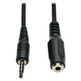 thumbnail image 1 of Tripp Lite® P318-006-mf 3.5mm Stereo Audio 4-position Trrs Male To Female Headset Extension Cable, 6ft, 1 of 2