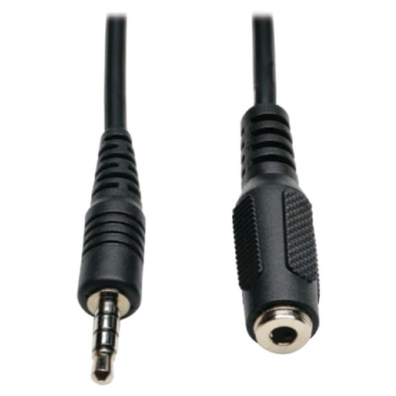Tripp Lite P318-006-mf 3.5mm Stereo Audio 4-position Trrs Male To Female Headset Extension Cable, 6ft