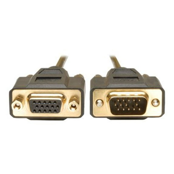 Eaton Tripp Lite Series VGA Monitor Extension Cable 640x480 HD15 M/F 10 ft. 3.05 m