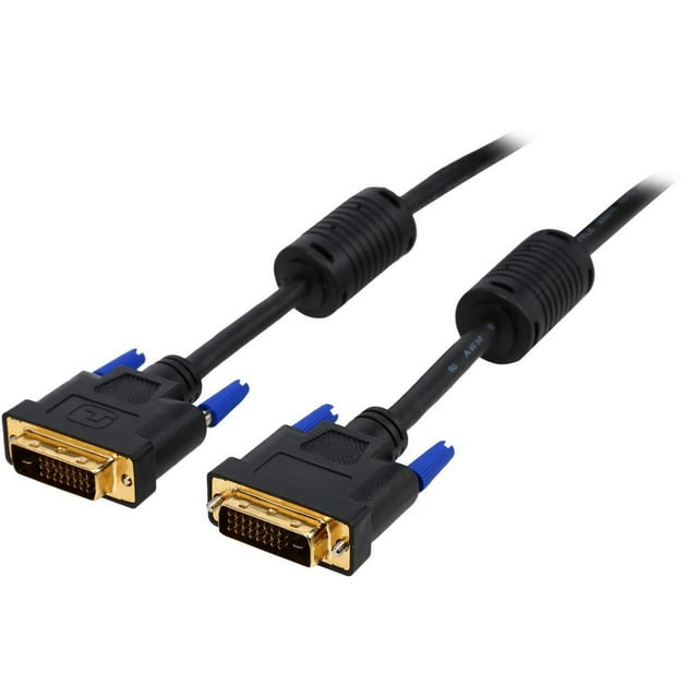 Tripp Lite P560-003 Black Connector A: DVI-D Dual Link Male Connector B: DVI-D Dual Link Male Male to Male DVI Dual Link TMDS Cable (DVI-D M/M)