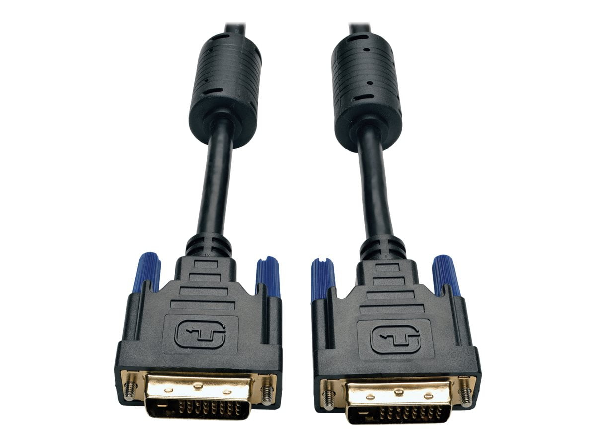 Tripp Lite P560-003 Black Connector A: DVI-D Dual Link Male Connector B: DVI-D Dual Link Male Male to Male DVI Dual Link TMDS Cable (DVI-D M/M)