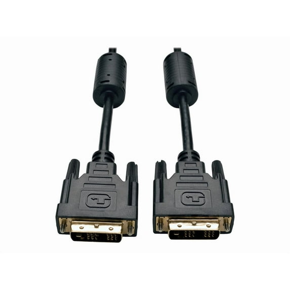 Tripp Lite P561-010 Black 10 ft. Video M-M DVI Single Link Cable, Digital TMDS Monitor Cable