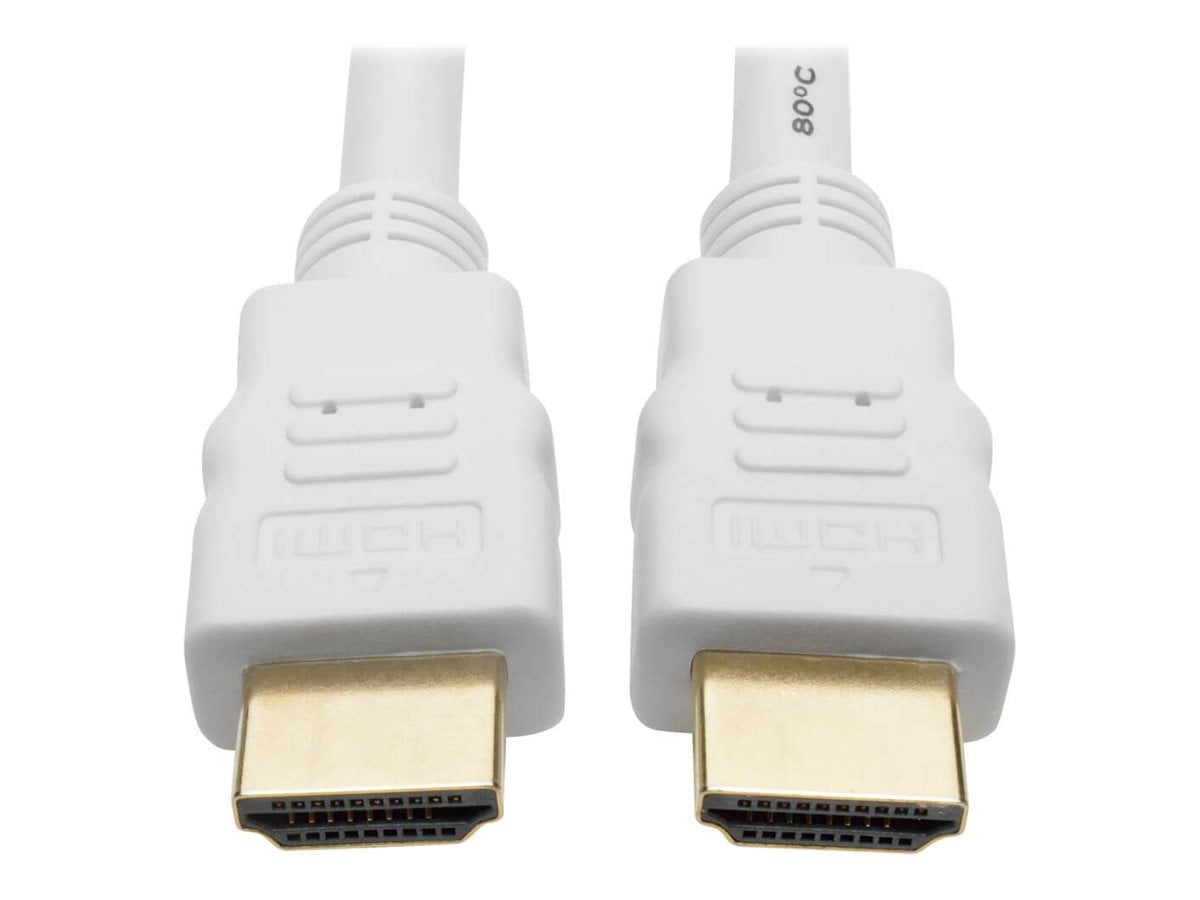 Tripp Lite P568-025-WH High Speed HDMI Cable with Digital Video and Audio White 25ft