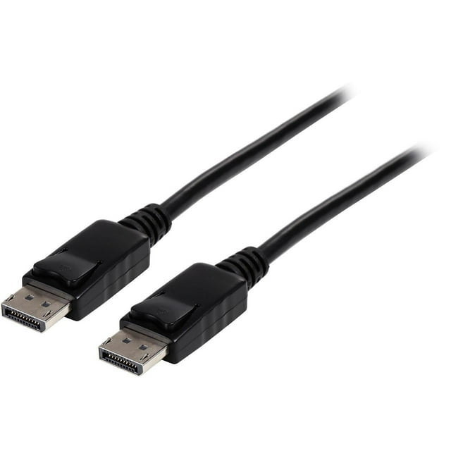 Tripp Lite P580-001 1 ft. Black Connector A	DISPLAYPORT (MALE) Connector B	DISPLAYPORT (MALE) DisplayPort Cable with Latches Male to Male