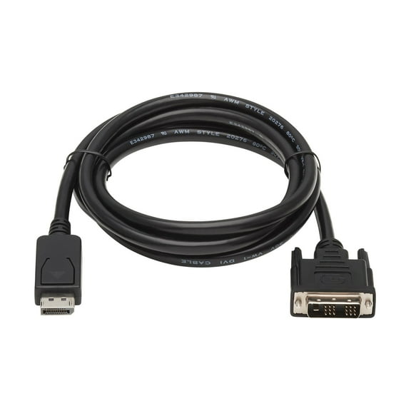 Tripp Lite P581-006 DisplayPort to DVI-D Single-Link Adapter Cable with Latches, 6ft