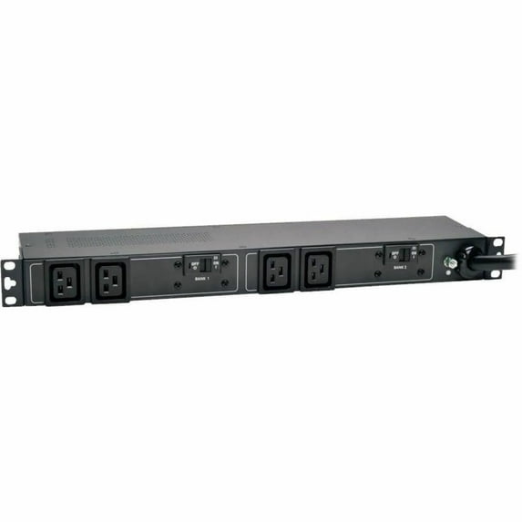 Tripp Lite PDU Basic 230V 32A 7.4kW C19 4 Outlet IEC309 Blue Horizontal 1URM
