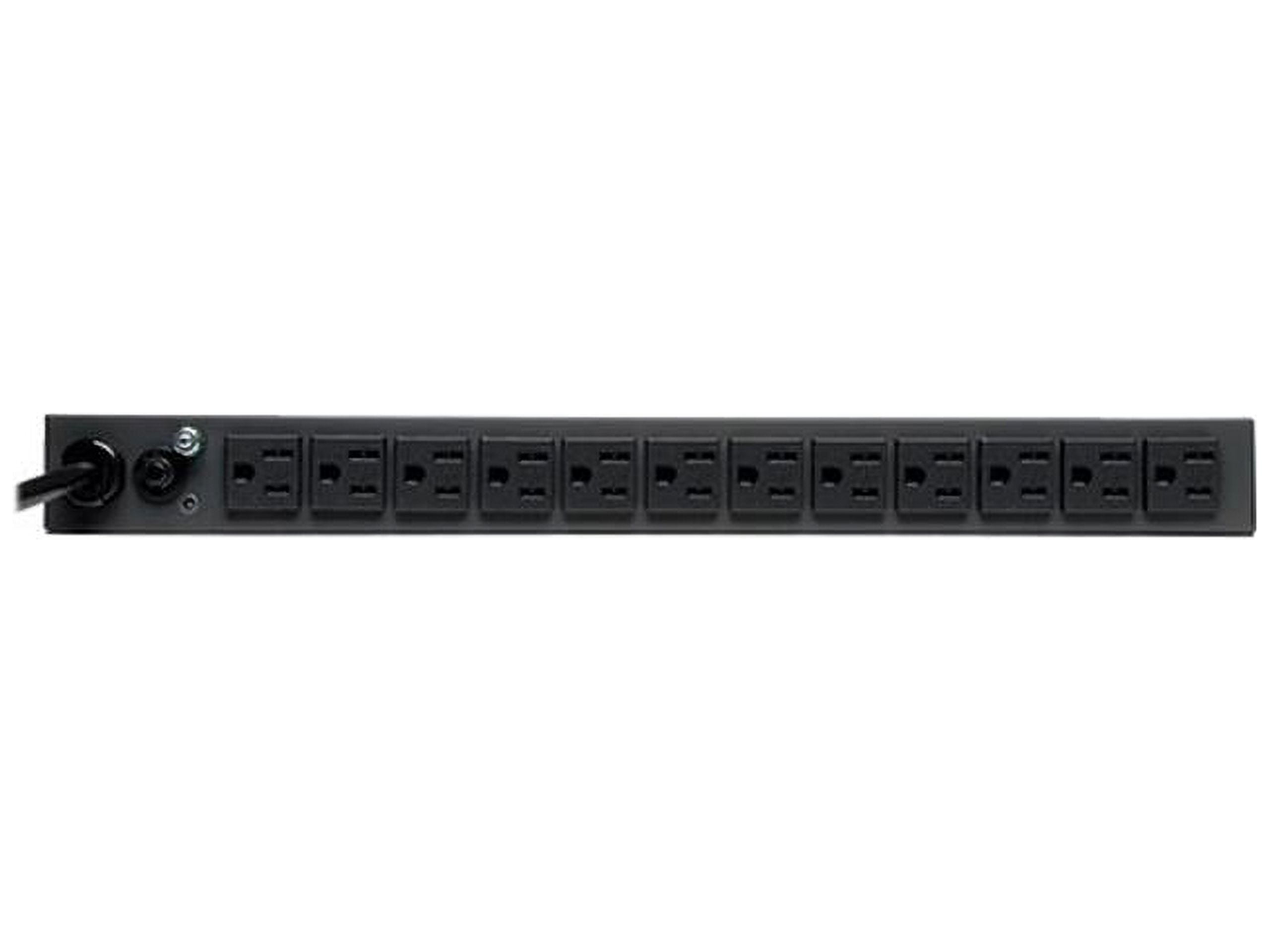 Tripp Lite 1U Rackmount 1.4kW Single-Phase Metered PDU w/ 13 Outlets, 6ft Cord