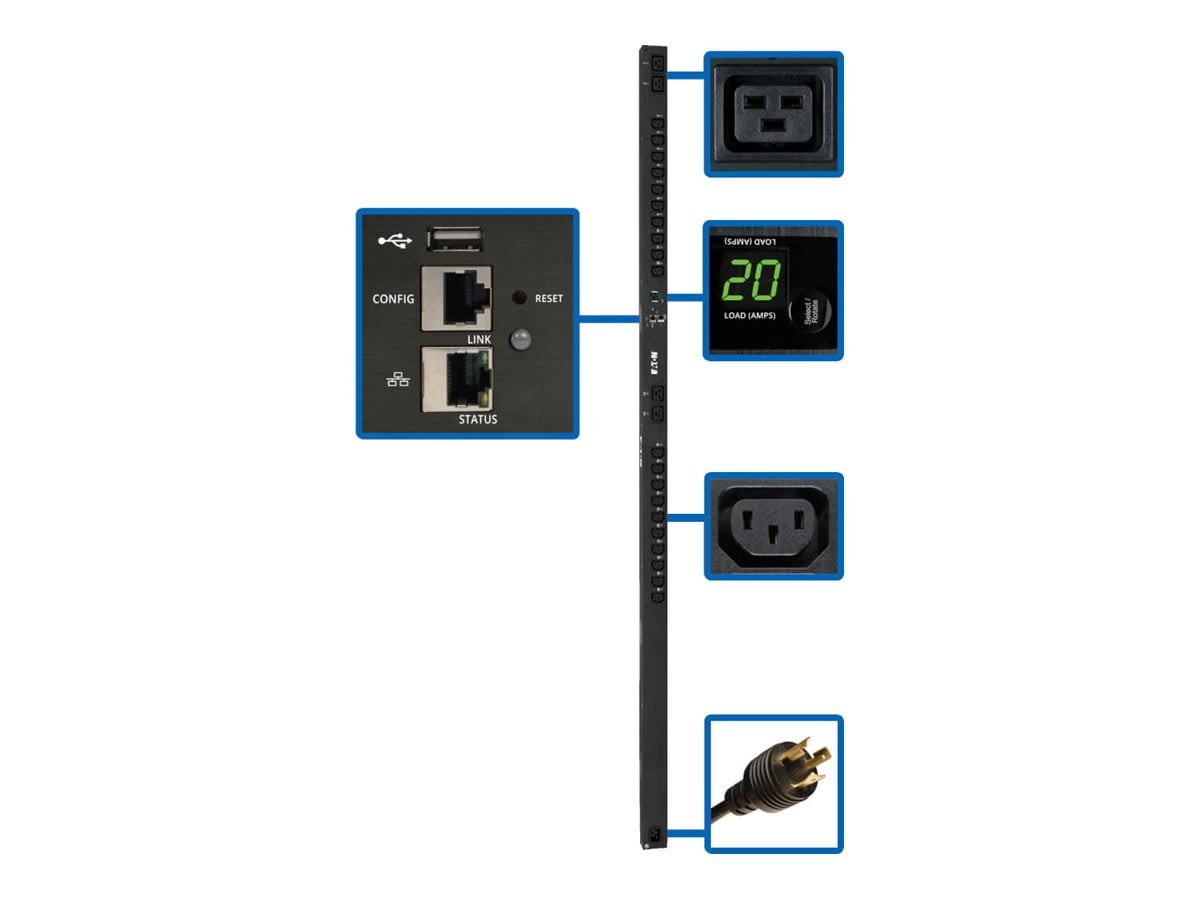 Tripp Lite PDUMV20HVNETLX 24-Outlet PDU