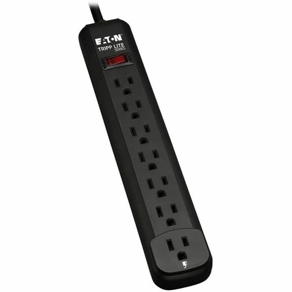 Tripp Lite PS712B Power It! 7-Outlet Surge Protector, 12ft Cord