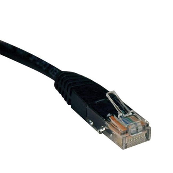 Tripp Lite, Patch Cable, Molded, Cat5e, 350MHz, RJ45 M-M, 100FT, Black