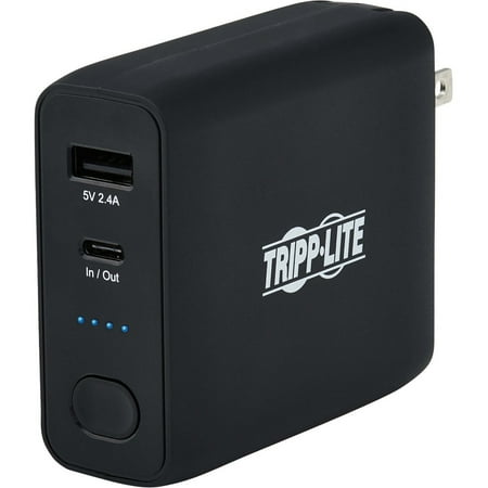 Tripp Lite Portable Usb Mobile Bank Wall Combo 5k Mah