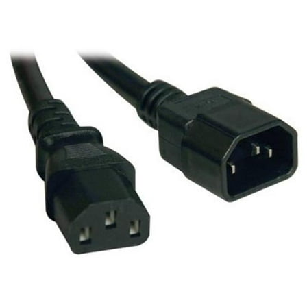Tripp Lite, Power Cord Adapter, 13A, 16AWG, 100V- 250V, IEC-320-C14 to IEC-320-C13, 4FT