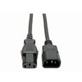 thumbnail image 1 of Tripp Lite 2ft Locking C13 to C14 PDU Style Power Extension Cord Cable P004L02, 1 of 5