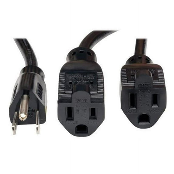 Tripp Lite Power Extension Cord Y Splitter Cable 13a, 16awg - nema 5-15p To 2x Nema 5-15r 1